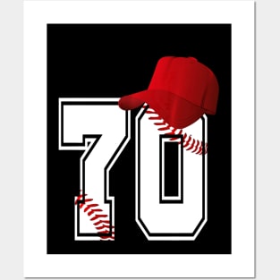 70th Birthday Baseball Posters and Art